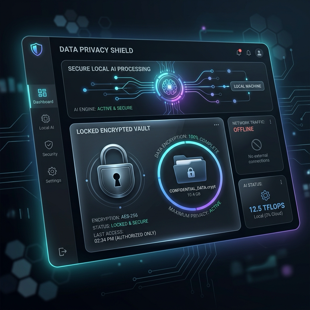 100% Data Privacy (Offline-First)