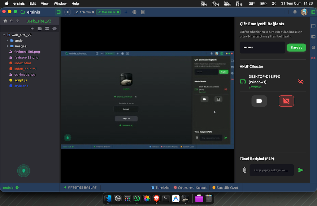 WebRTC Agent Network (A2A) & Remote Management